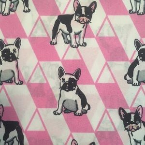 boston terrier sheet set
